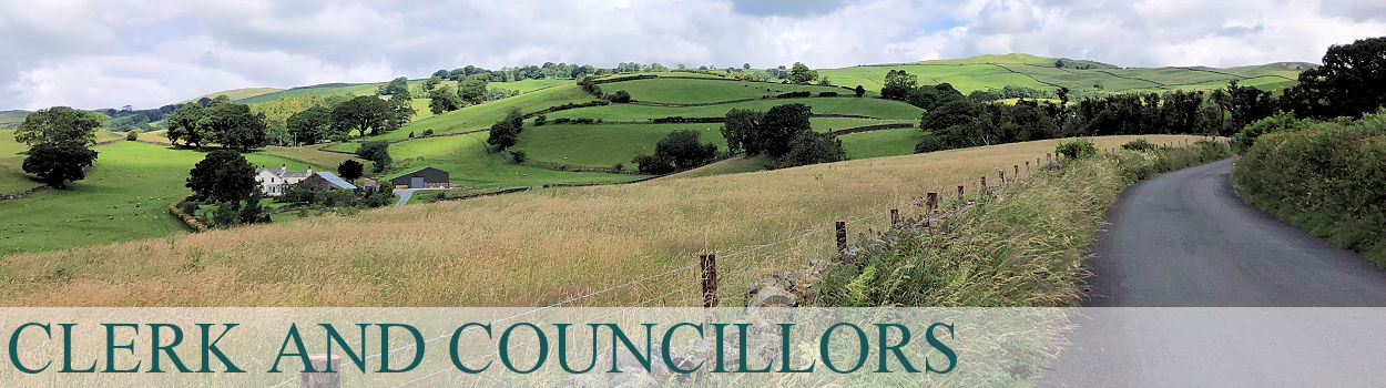 Burneside Parish Council image clerks and councillors page